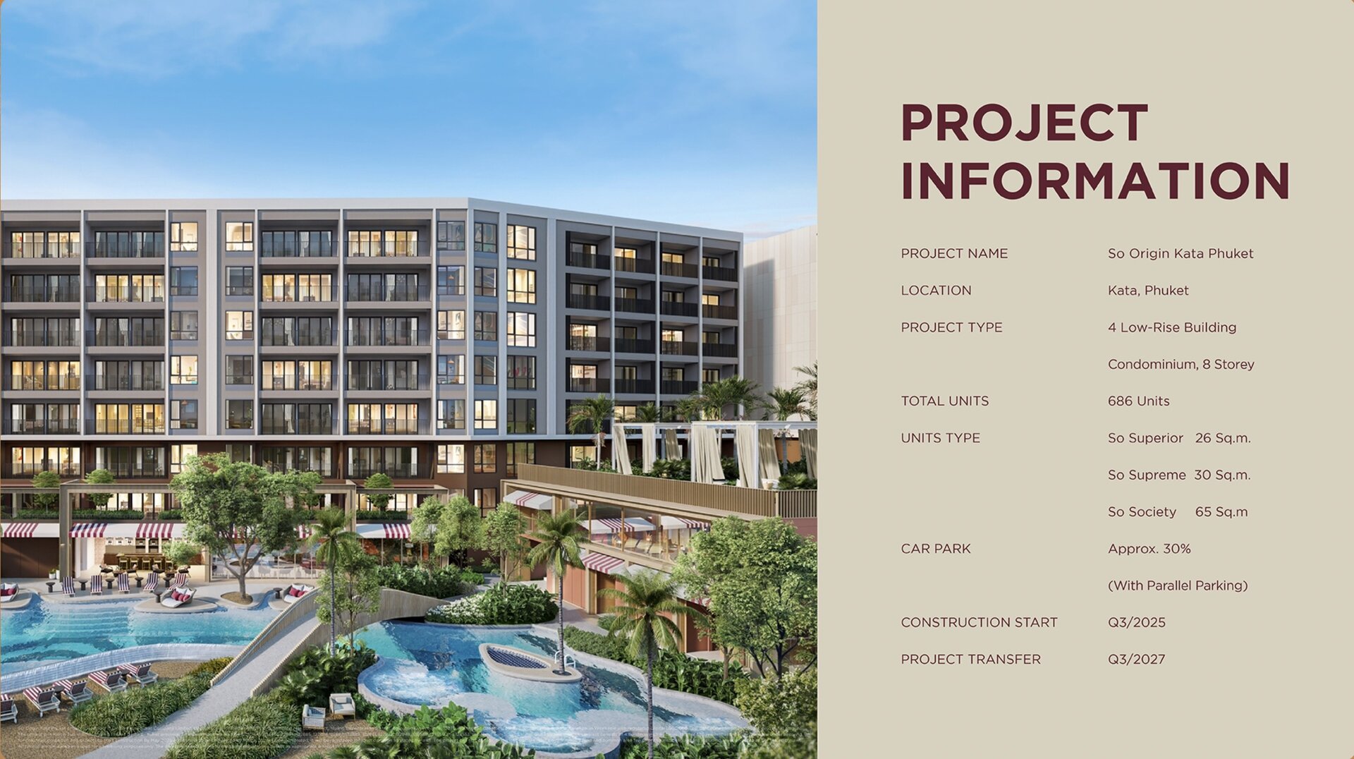 Продам студию в So Origin Kata (ID 82)