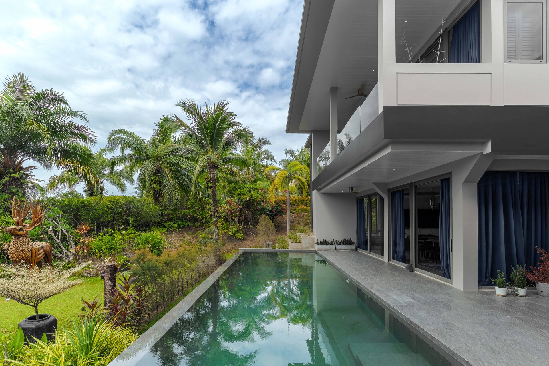 东方现代风格的专属住宅 (ID 302)