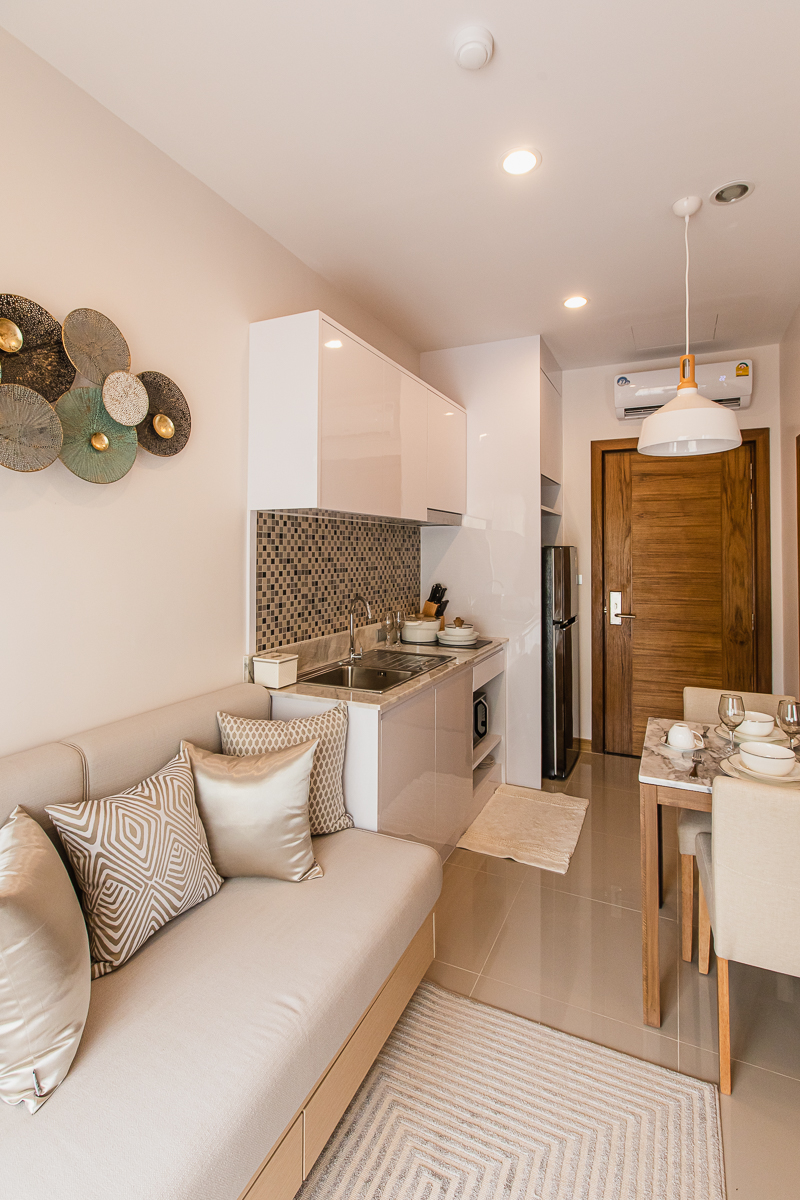 อพาร์ตเมนต์ 1 ห้องนอนพร้อมวิวทะเลในปาล์เมตโต 1 (ID 179)