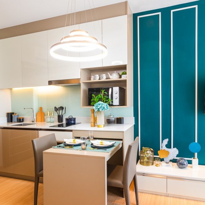 อพาร์ตเมนต์ 1 ห้องนอนพร้อมวิวทะเลในปาล์เมตโต 1 (ID 179)