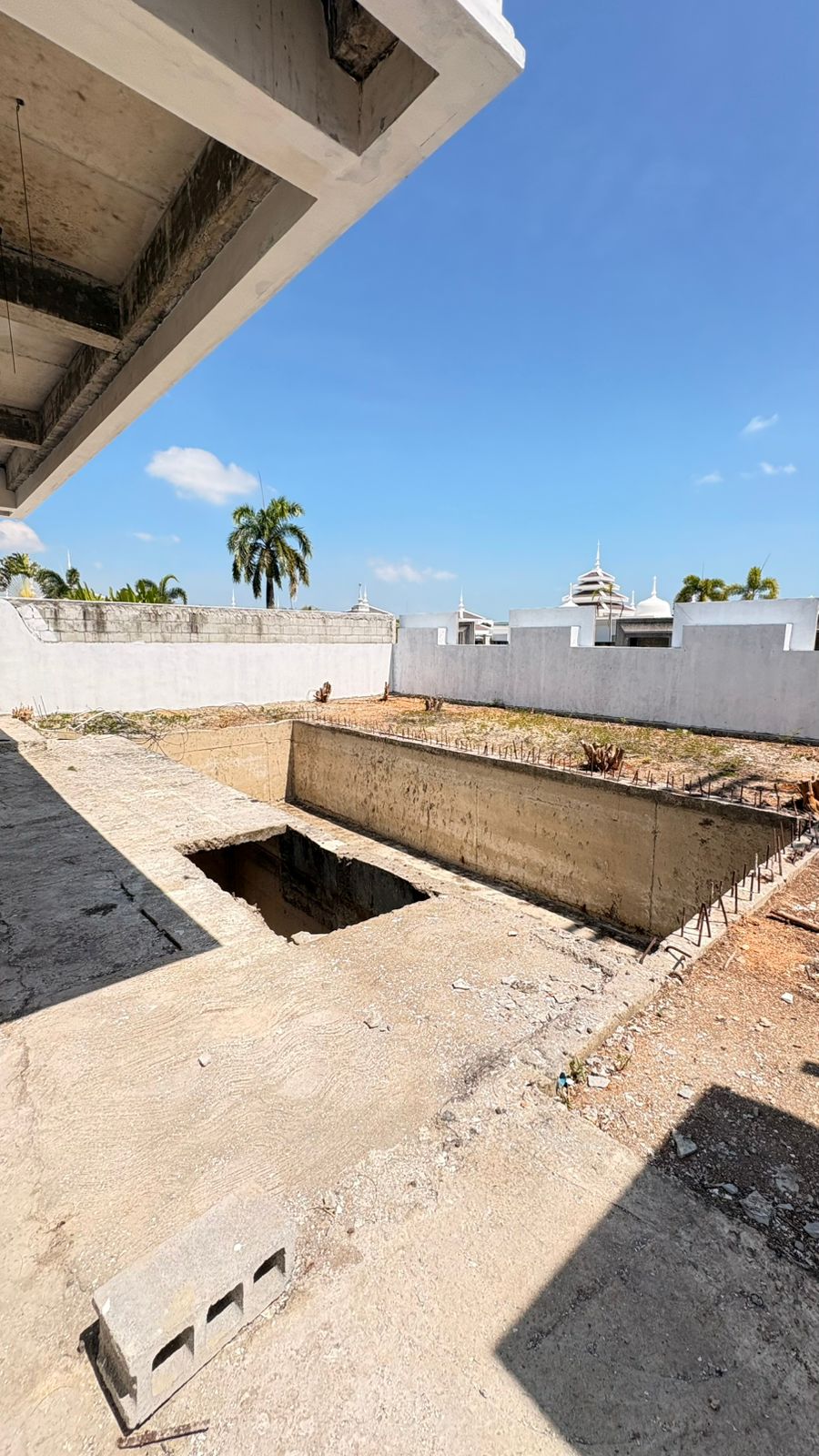 Вилла на этапе строительства (ID 695)