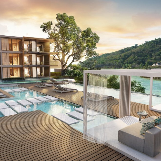 Coral Beach Oceanview Resort — 2 спальни (ID 147)