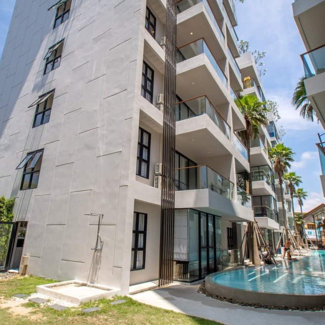 อพาร์ตเมนต์ 2 ห้องนอนในปาลไมราห์เรสซิเดนซ์ (ID 72)