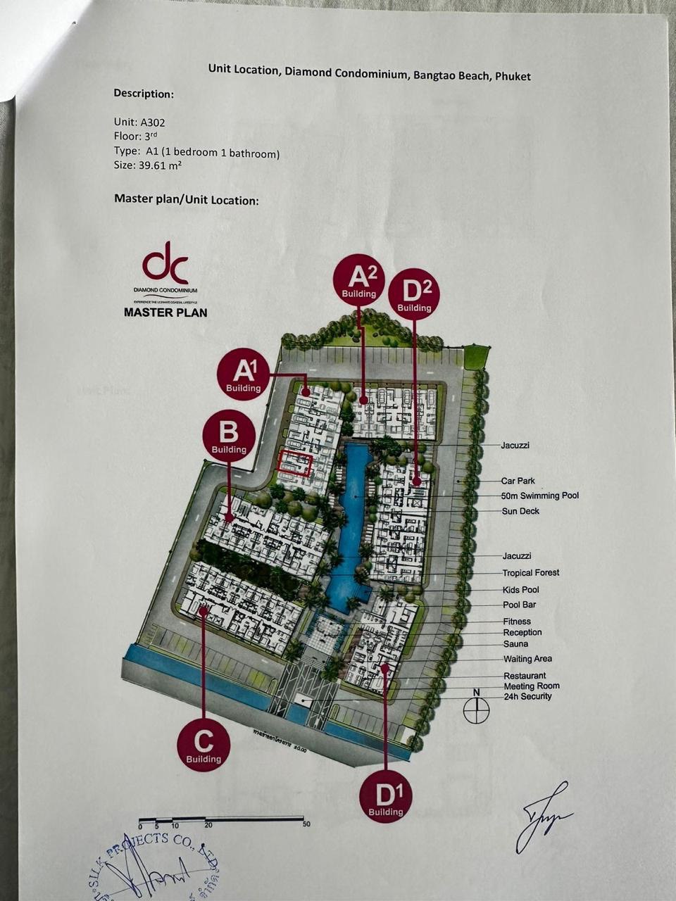 Продажа 1-спальной квартиры в Diamond Condominium, юнит А302 (ID 476)
