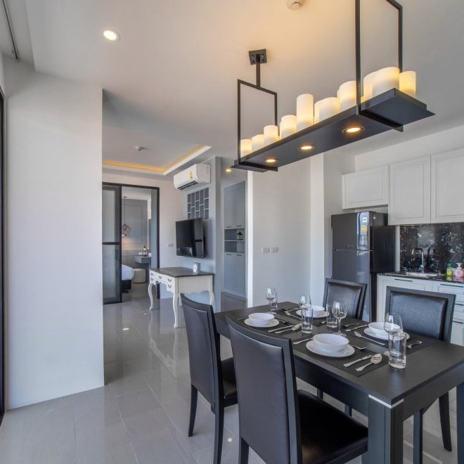 อพาร์ตเมนต์ 2 ห้องนอนในปาลไมราห์เรสซิเดนซ์ (ID 72)