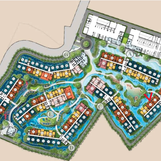 Продажа 1 спальной квартиры в The Title Modeva, юнит В106 (ID 516)