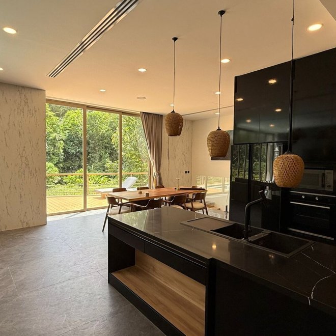 เลคฟร้อนท์วิลล่าบ้านมานิค-5 ห้องนอน (ID 155)