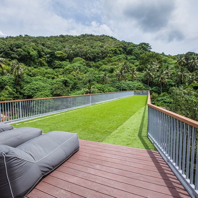 อพาร์ตเมนต์ 1 ห้องนอนพร้อมวิวทะเลในปาล์เมตโต 1 (ID 179)