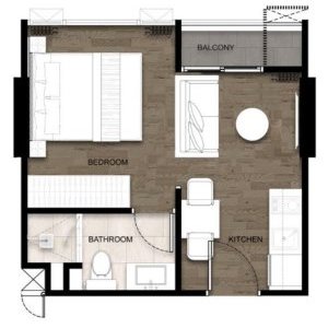 Продажа студии в Vip Venus Karon (ID 489)