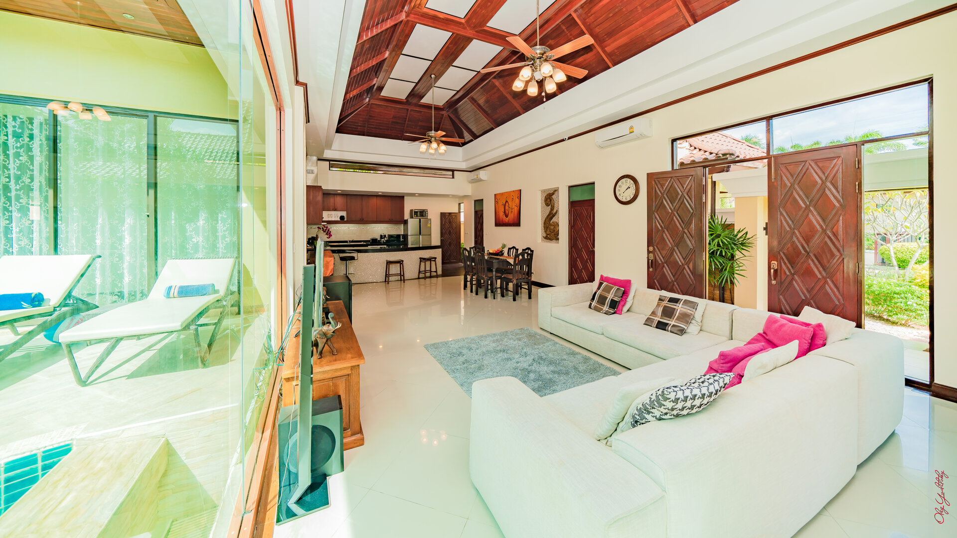 Аренда — роскошная вилла с 3+1 спальнями рядом с пляжем БангТао (ID 288)