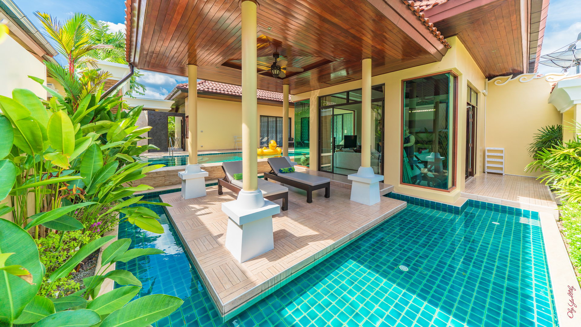 Аренда — роскошная вилла с 3+1 спальнями рядом с пляжем БангТао (ID 288)