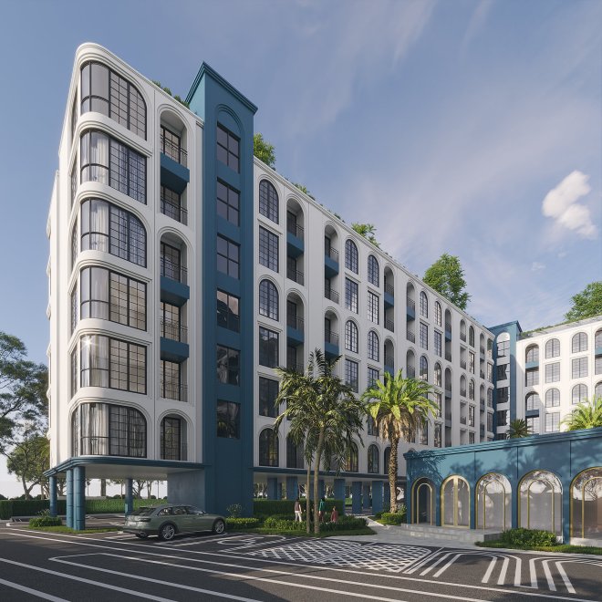 Above Element Condominium — 1 спальня, 35 м², юнит A427 (ID 473)