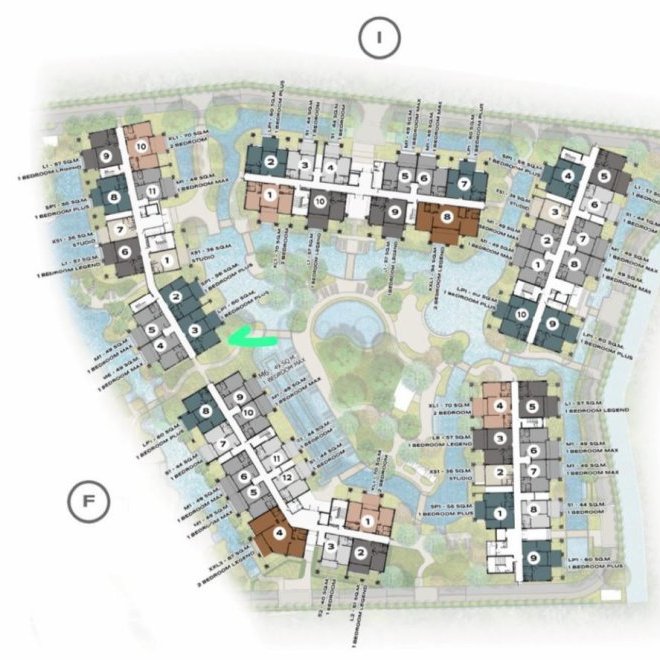 The Title Bangtao Legendary — 2 спальни, 55 м², юнит Е503 (ID 475)