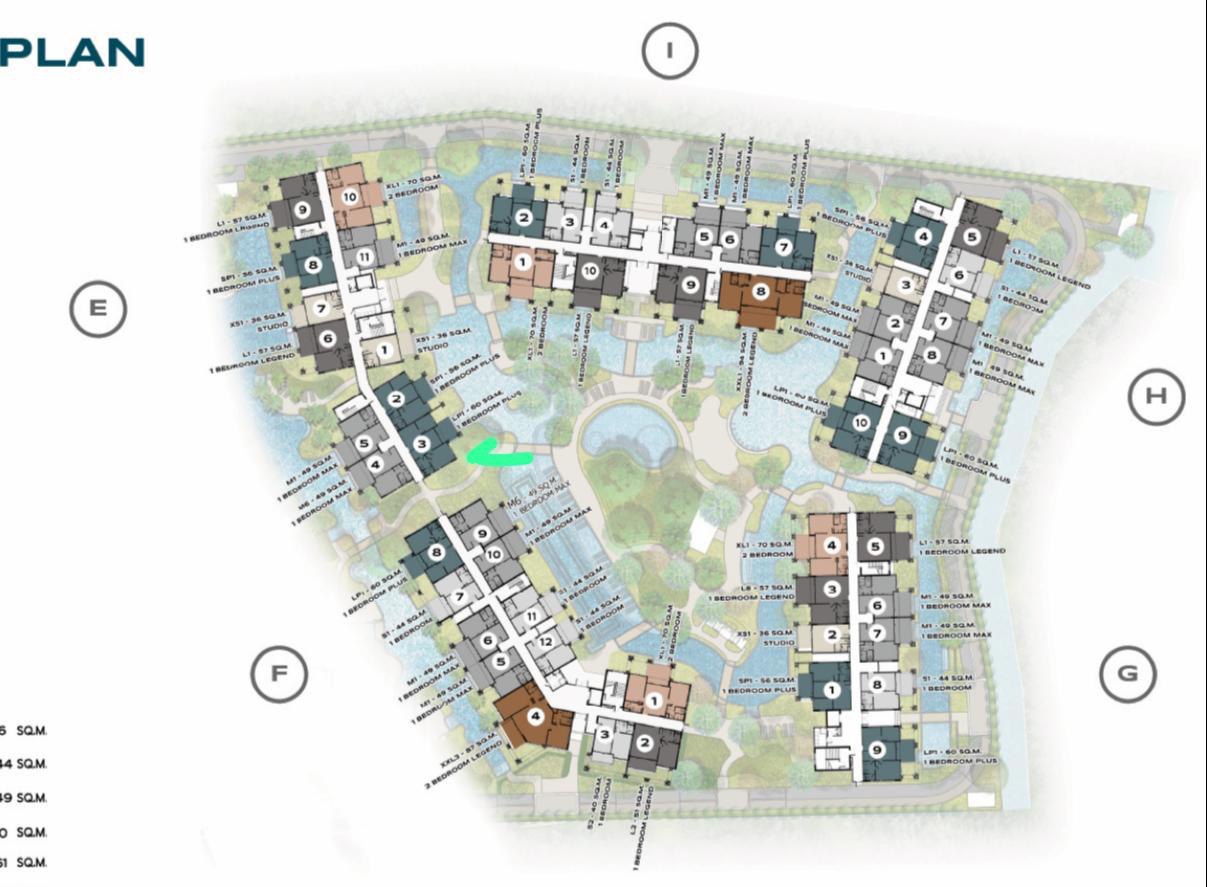 The Title Bangtao Legendary — 2 спальни, 55 м², юнит Е503 (ID 475)