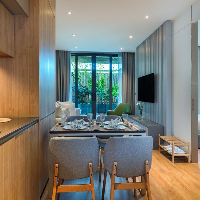 ลายันกรีนพาร์คเฟส 1—2 ห้องนอน (ID 146)