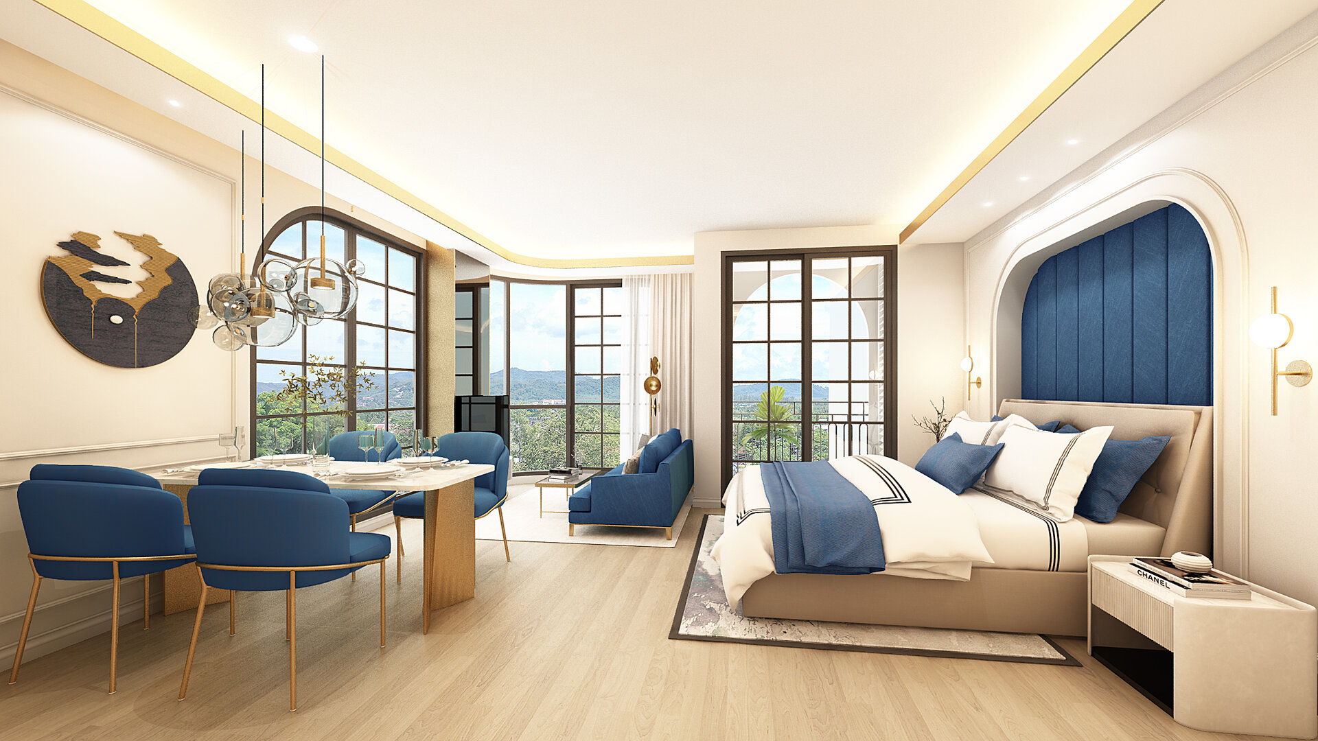 Above Element Condominium — 1 спальня, 47 м², юнит В308 (ID 474)