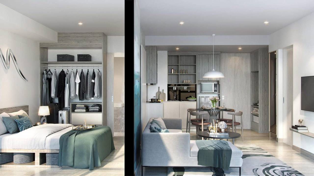 1ห้องนอนลากูน่าสกายพาร์คเซเลสเต (ID 234)