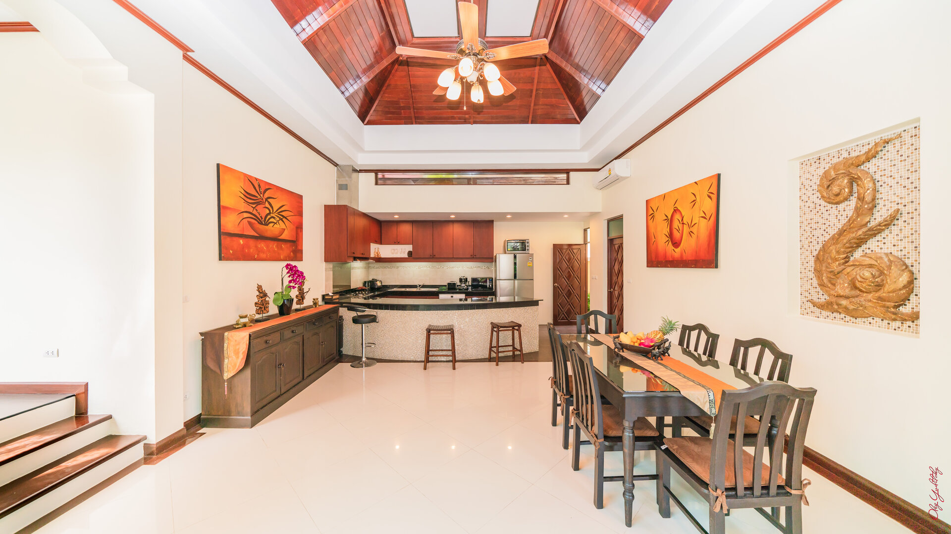 Аренда — роскошная вилла с 3+1 спальнями рядом с пляжем БангТао (ID 288)