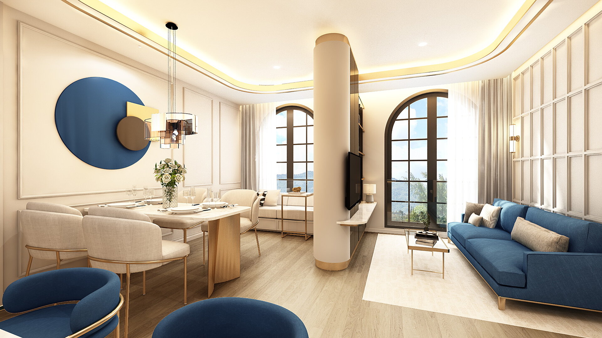 Above Element Condominium — 1 спальня, 35 м², юнит A427 (ID 473)