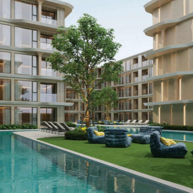 อพาร์ตเมนต์ 2 ห้องนอนสำหรับขายในเบลล์บูดาเปสต์ (ID 339)