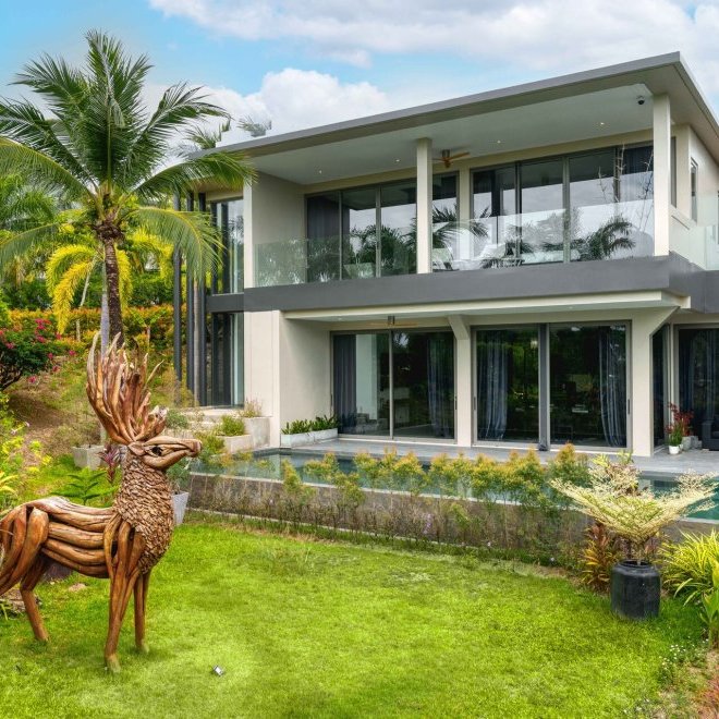 东方现代风格的专属住宅 (ID 302)