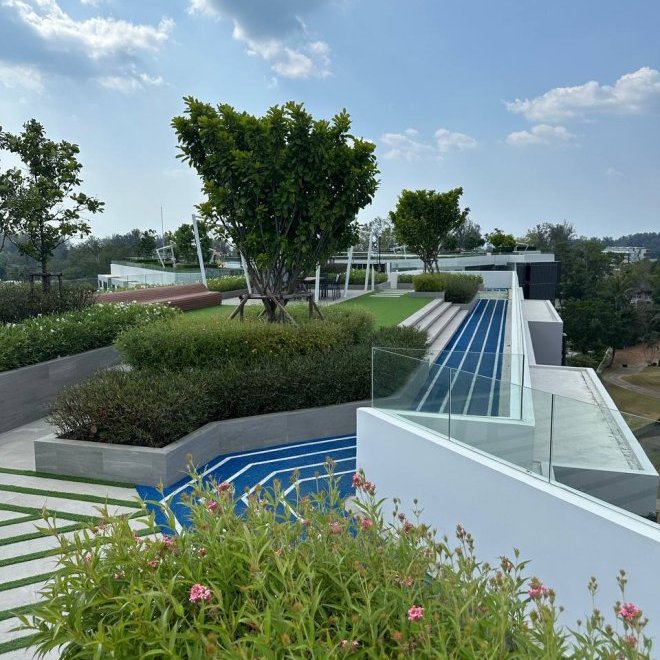 อพาร์ทเมนท์ 2 ห้องนอนสำหรับขายในสกายพาร์คลากูน่า (ID 360)