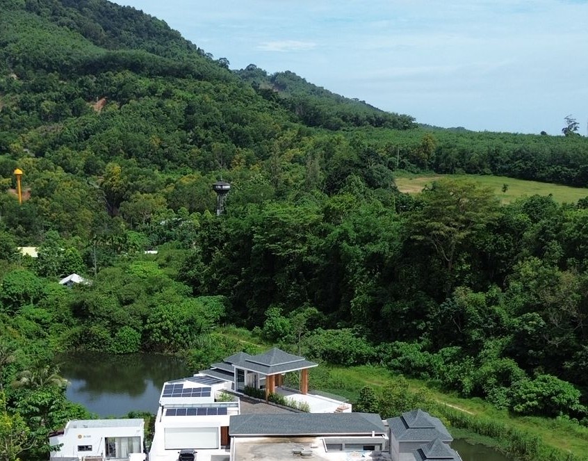 เลคฟร้อนท์วิลล่าบ้านมานิค-5 ห้องนอน (ID 155)