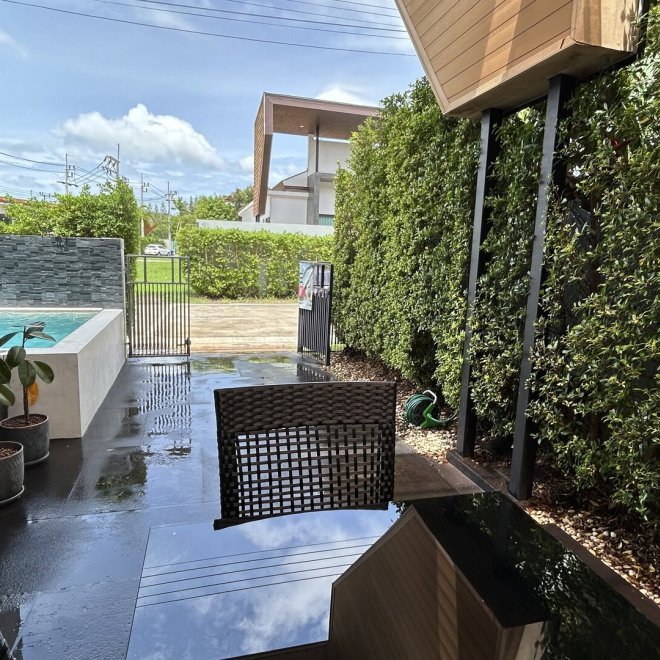 2 спальная вилла с бассейном в Чалонге (ID 1)