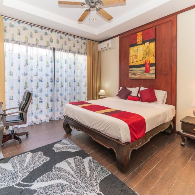 Аренда — роскошная вилла с 3+1 спальнями рядом с пляжем БангТао (ID 288)