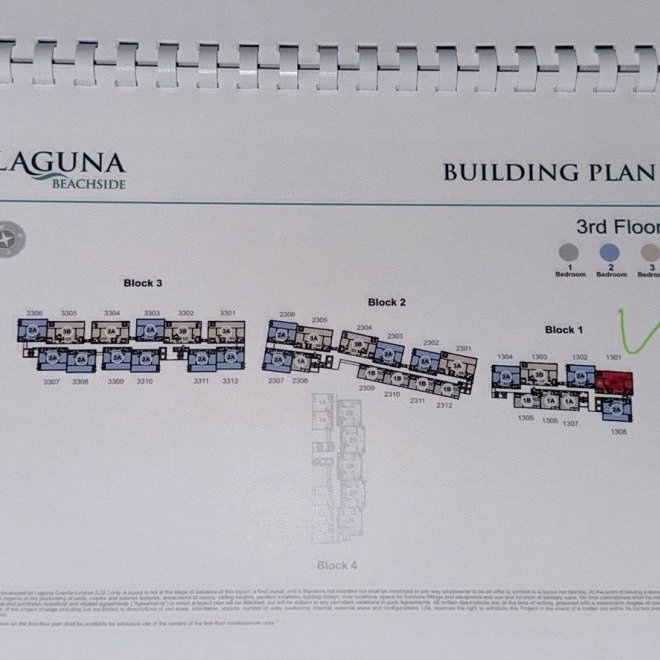 Laguna Beachside — 3 спальни, 133 м², юнит LBS1301 (ID 426)