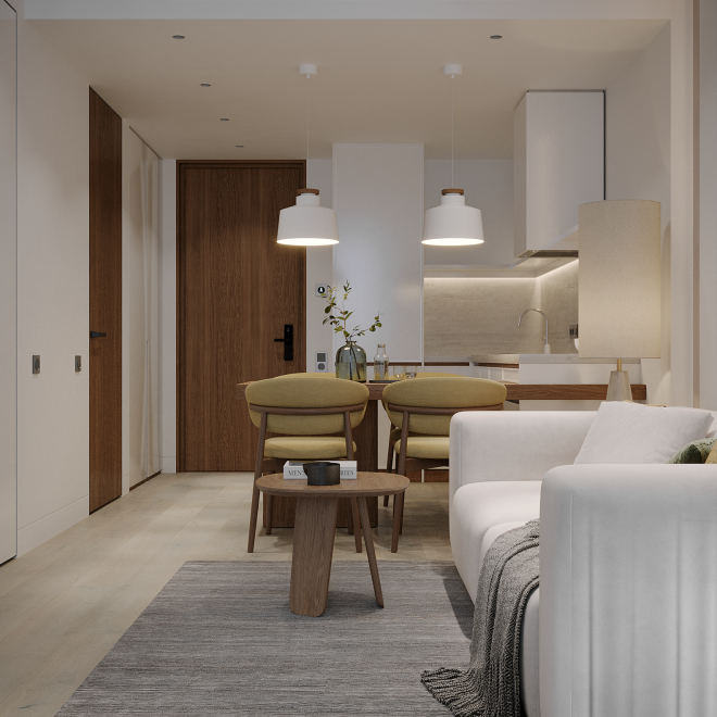 Продажа 2 спальной квартиры в Layan Green Park Phase 2 (ID 540)