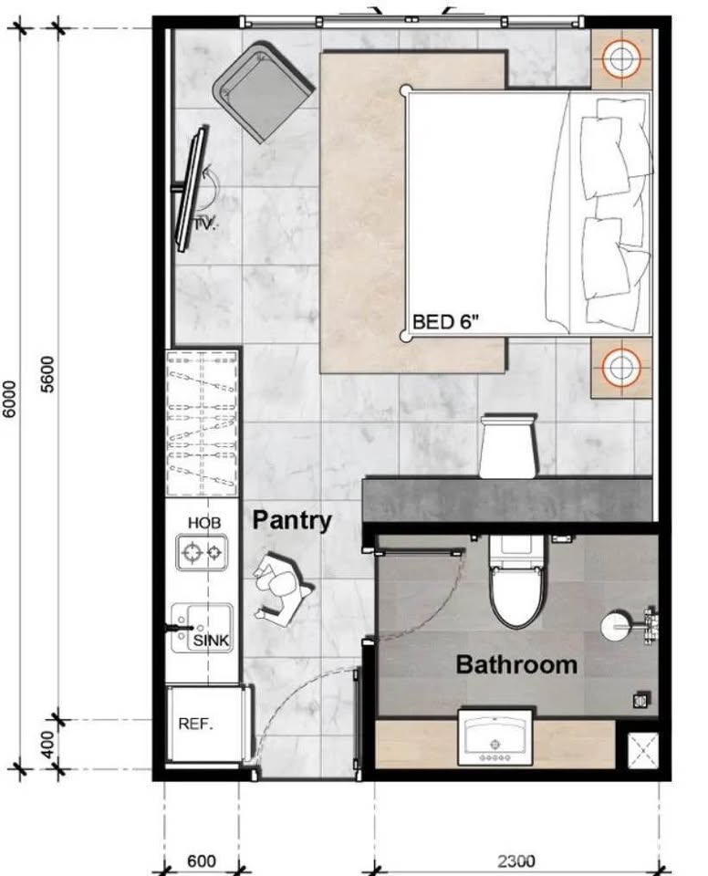 Продажа 1-спальной квартиры в UTOPIA Mini (ID 374)