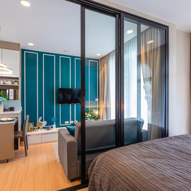 1 ห้องนอน,ยูนิต 603,ปาลเมตโตพาร์ค (ID 175)