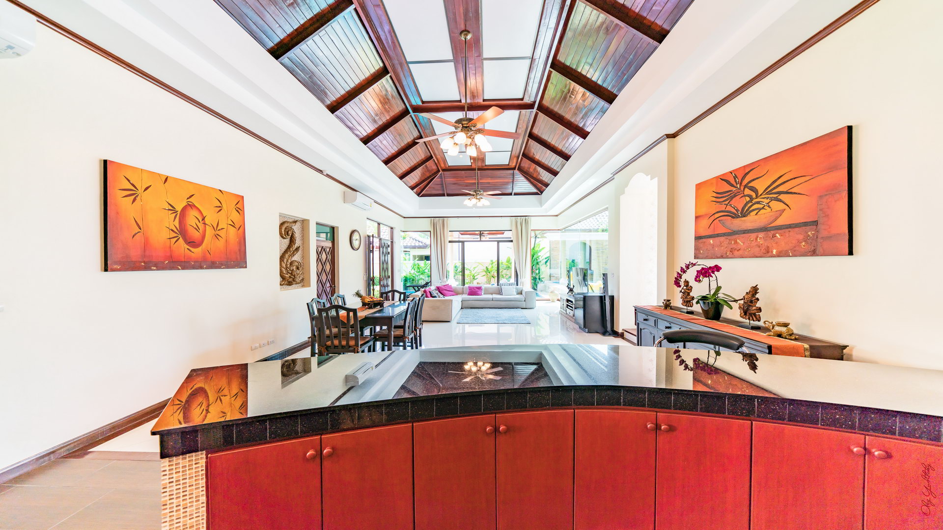 Аренда — роскошная вилла с 3+1 спальнями рядом с пляжем БангТао (ID 288)