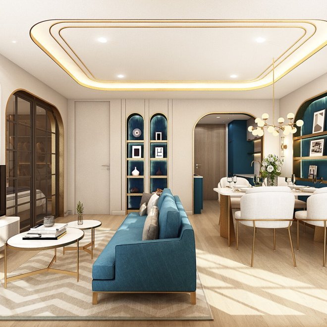 Above Element Condominium — 1 спальня, 35 м², юнит A427 (ID 473)