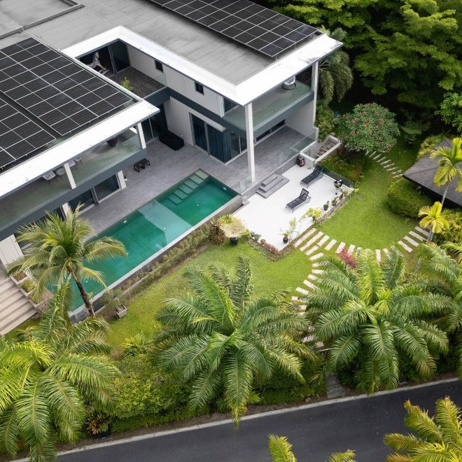 东方现代风格的专属住宅 (ID 302)