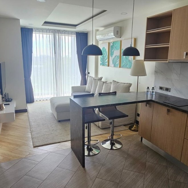 อพาร์ตเมนต์ 1 ห้องนอนวิวทะเล (ID 115)