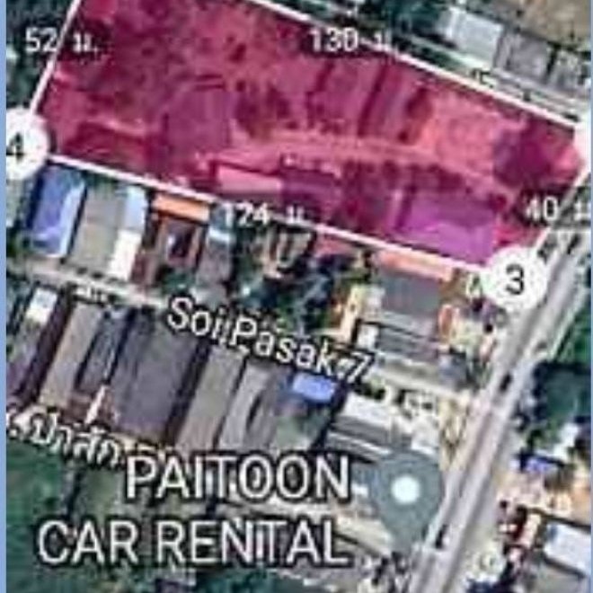 Продажа земли на Pasak Road рядом с заправкой PTT (ID 423)