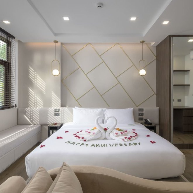 อพาร์ตเมนต์ 1 ห้องนอนเดอะพราวกะรน-ยูนิตบี 614 (ID 215)