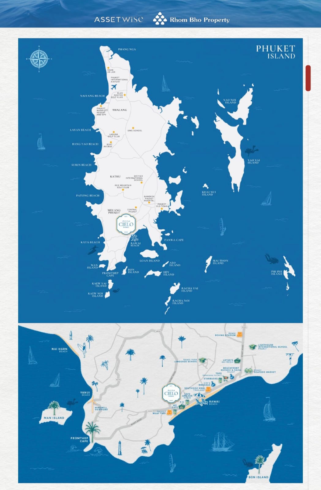 1-room apartment, The Title Cielo Rawai, unit CRB303 (ID 271)