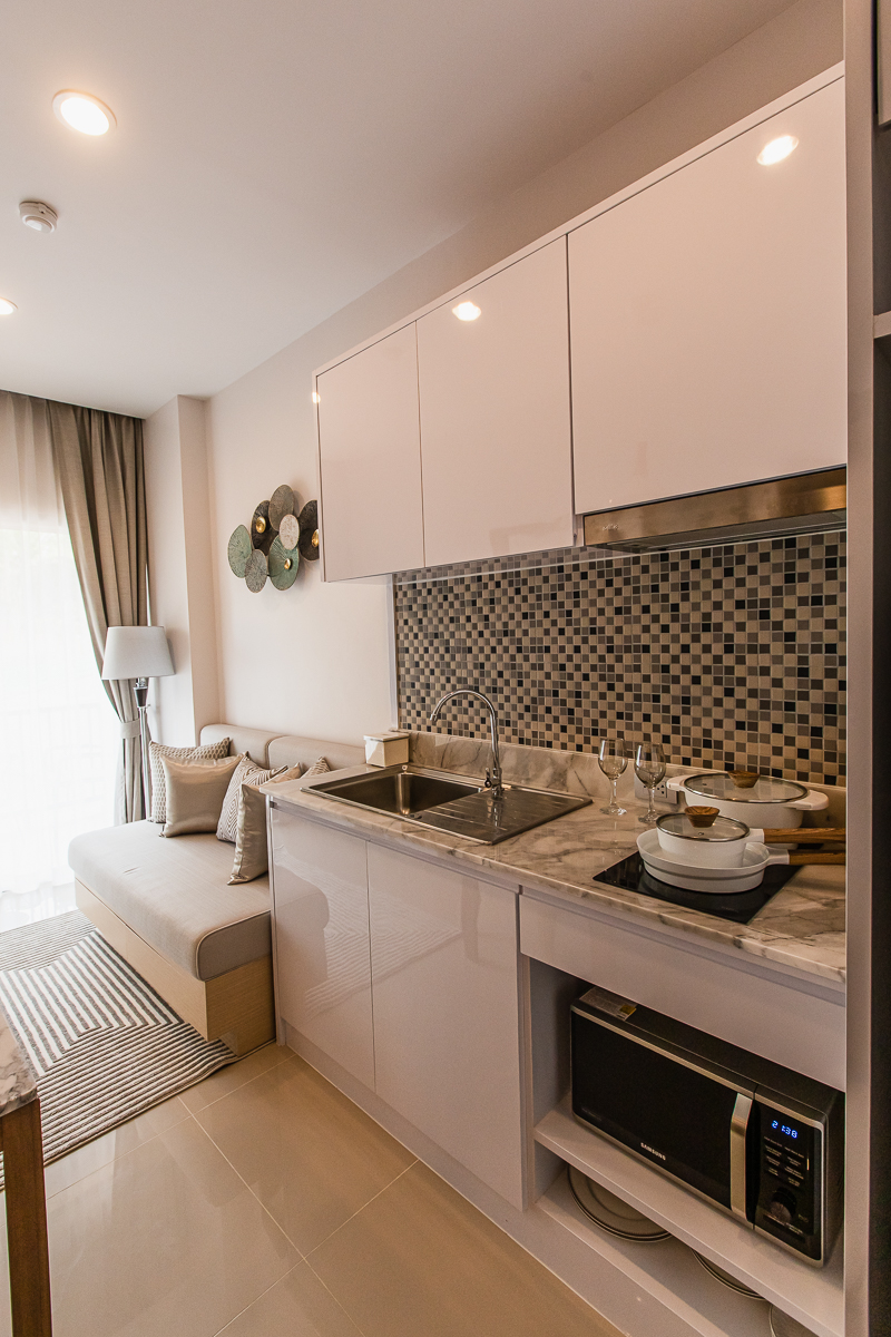 อพาร์ตเมนต์ 1 ห้องนอนพร้อมวิวทะเลในปาล์เมตโต 1 (ID 179)