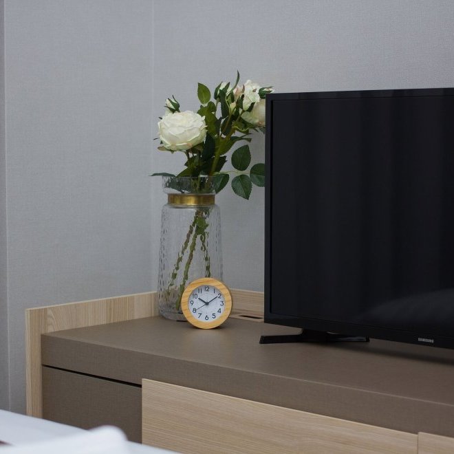 อพาร์ทเมนท์ 2 ห้องนอนในบ้านไม้ขาว (ID 134)