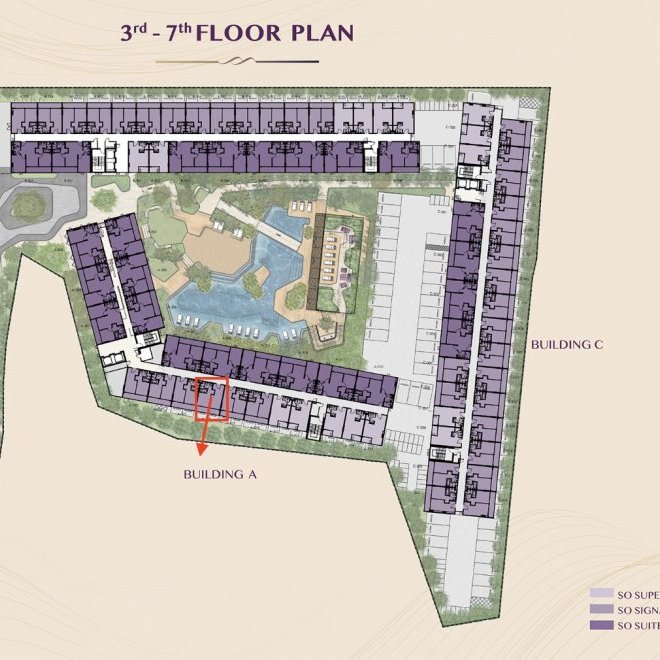 So Origin Bangtao的1卧室公寓 (ID 50)