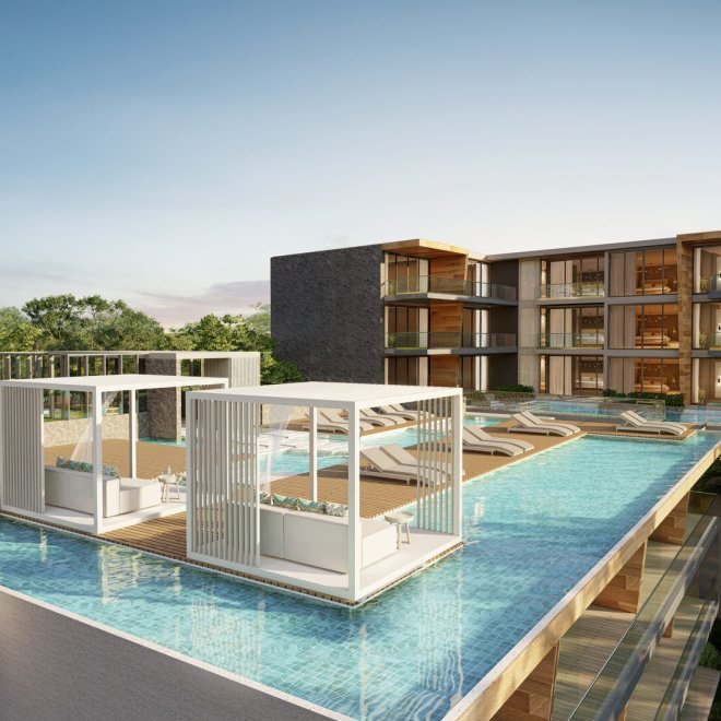 Coral Beach Oceanview Resort — 2 спальни (ID 147)