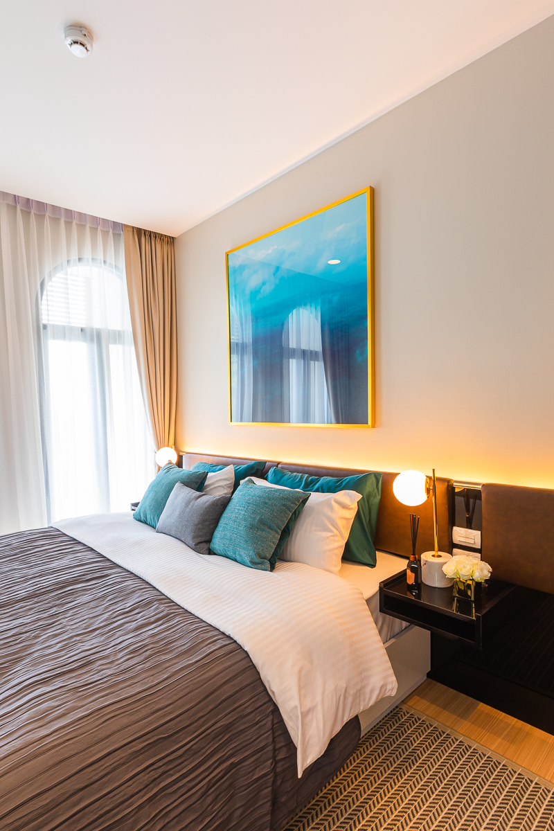 อพาร์ตเมนต์ 1 ห้องนอนพร้อมวิวทะเลในปาล์เมตโต 1 (ID 179)