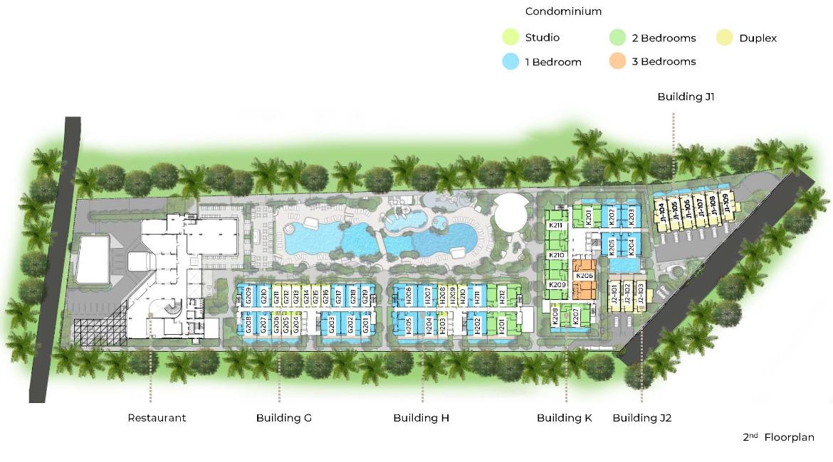 Студия в Layan Green Park Phase 2 (ID 128)