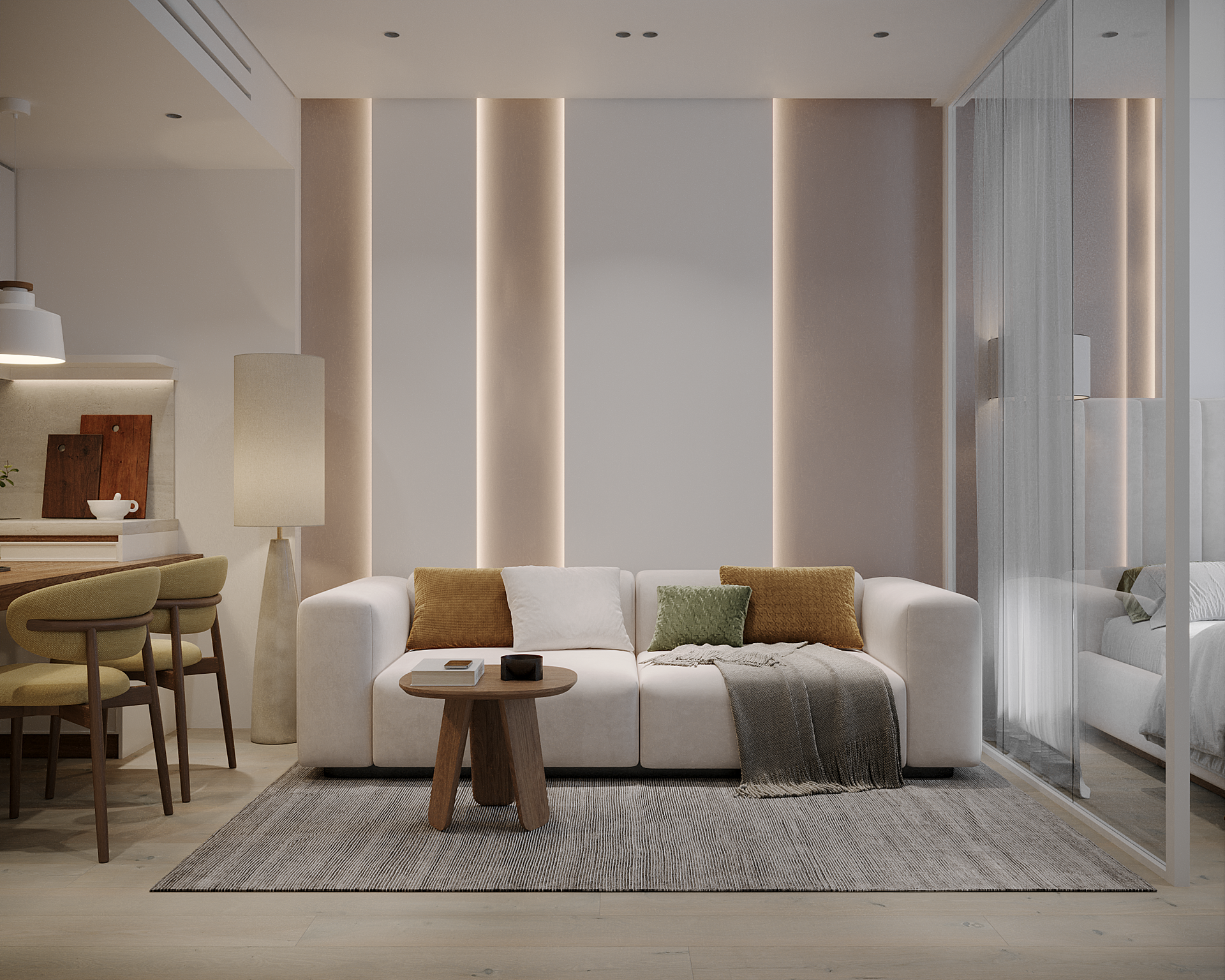 Продажа 2 спальной квартиры в Layan Green Park Phase 2 (ID 540)