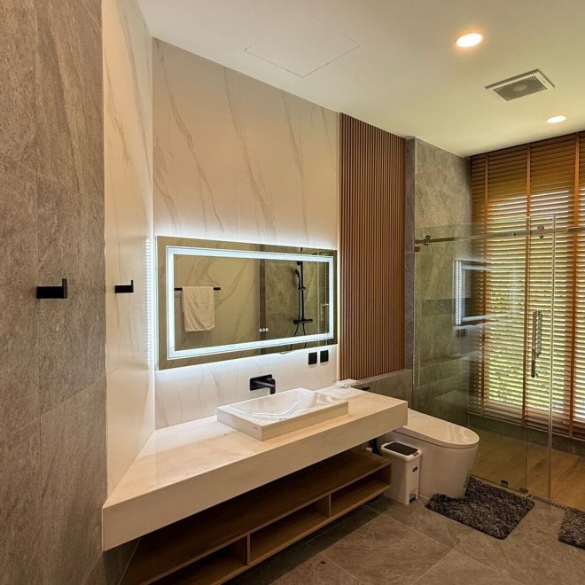 เลคฟร้อนท์วิลล่าบ้านมานิค-5 ห้องนอน (ID 155)