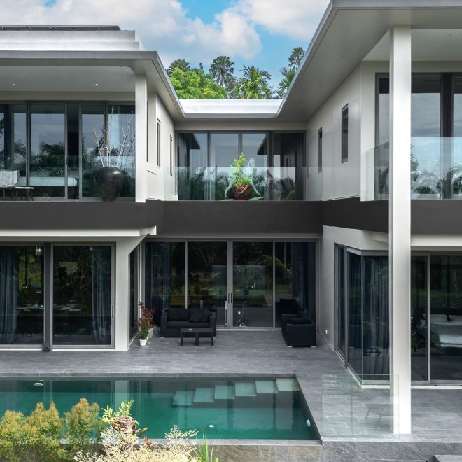 东方现代风格的专属住宅 (ID 302)