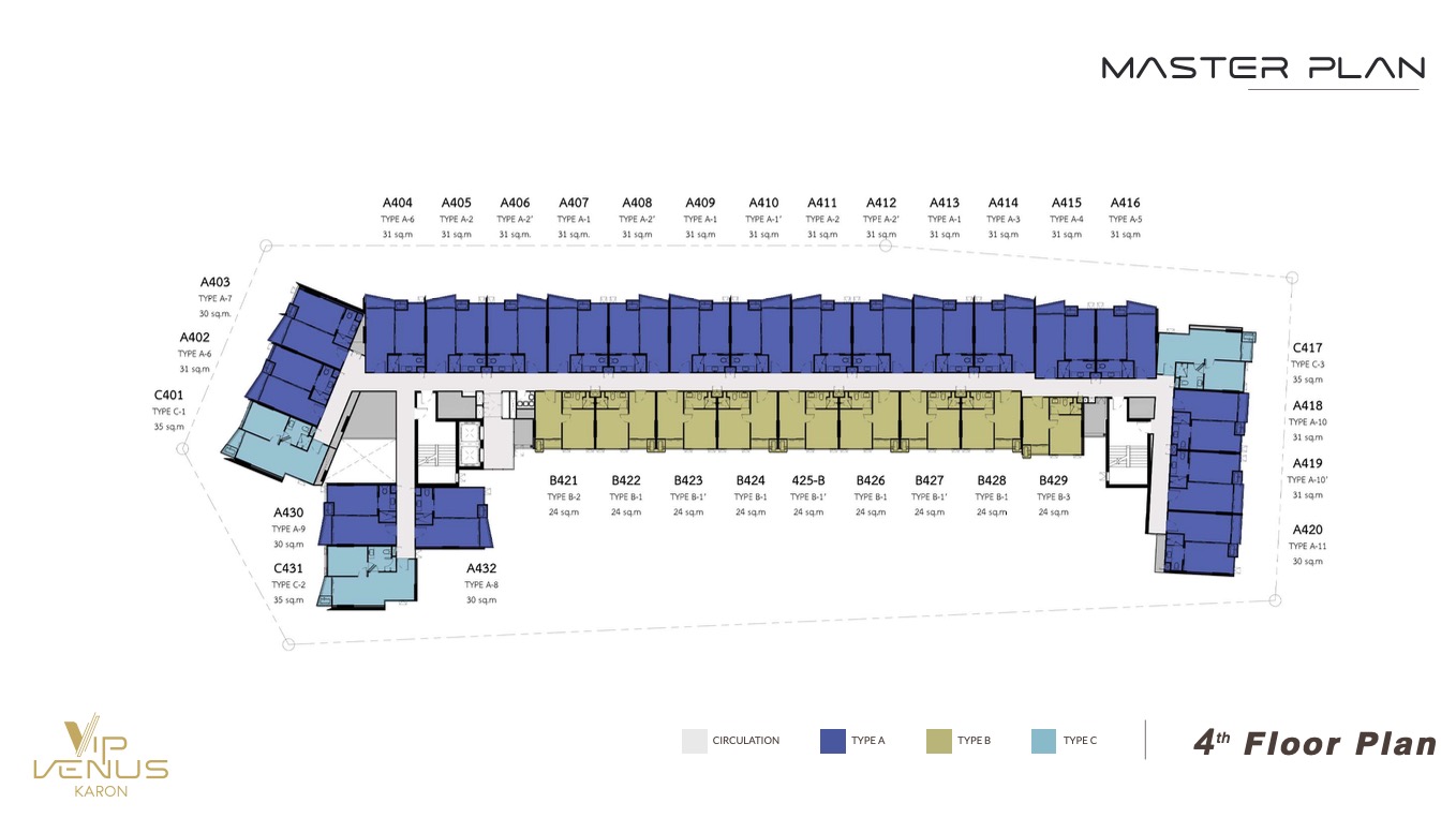 Vip Venus Karon - Студия 24 м² (ID 468)